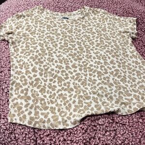 Leopard Print Kids Shirt